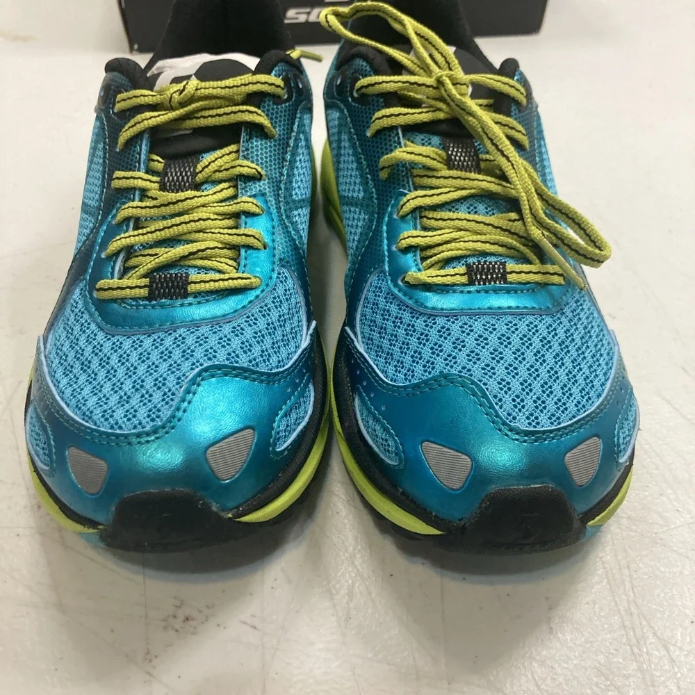 New Scott‎ AF+ Trainer Running Shoes Trainers Teal Yellow Women's Size 7.5